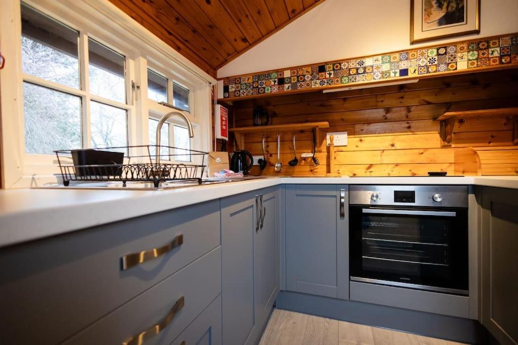 Cozy Norwegian Style Log Cabin In Rural Snowdonia - 2 Bedrooms & Parking By Seren Short Stays Ffestiniog エクステリア 写真