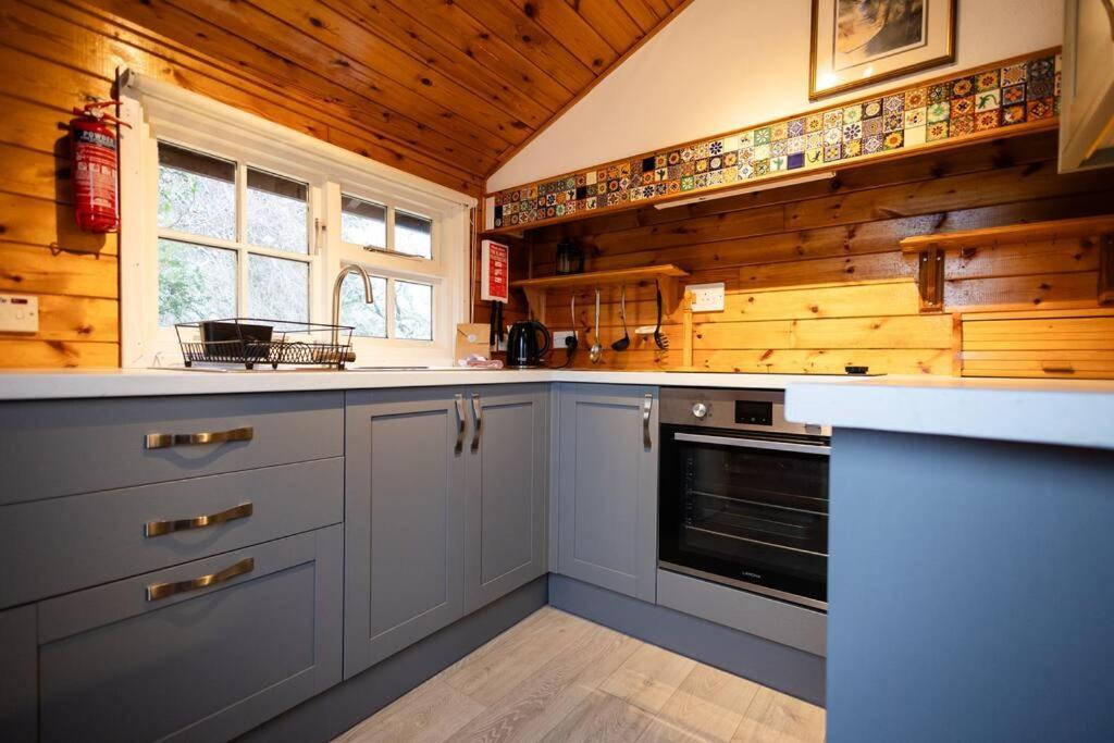 Cozy Norwegian Style Log Cabin In Rural Snowdonia - 2 Bedrooms & Parking By Seren Short Stays Ffestiniog エクステリア 写真