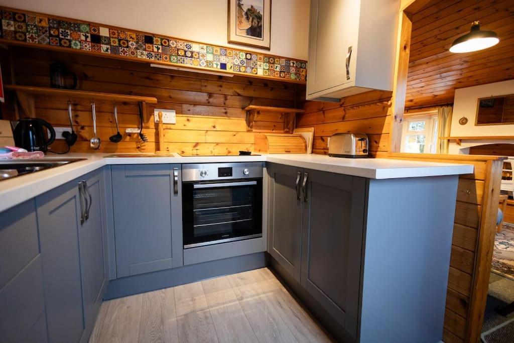 Cozy Norwegian Style Log Cabin In Rural Snowdonia - 2 Bedrooms & Parking By Seren Short Stays Ffestiniog エクステリア 写真